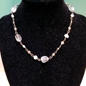Silpada Pearl and Glass Necklace